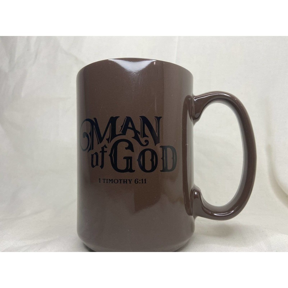Coffee Mug Christian Man of God 1 Timothy 6:11
